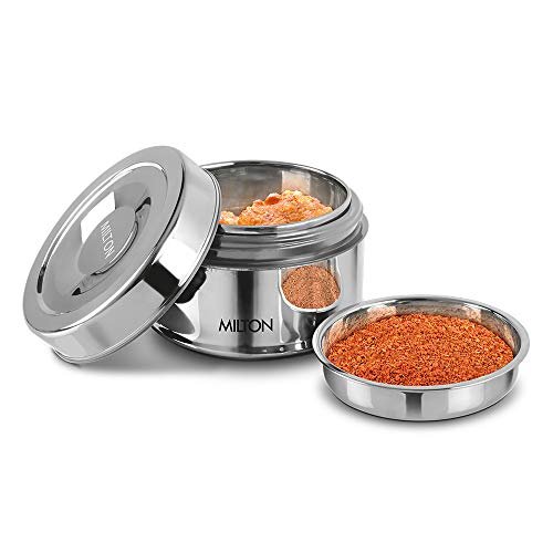 Milton Lunch Box-Steel Snack Medium