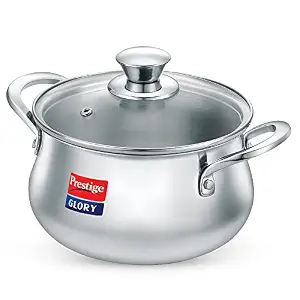 Prestige SS Glory Cookware Handi 3 L