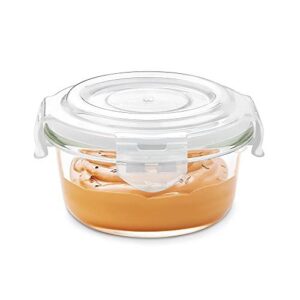 Borosil Containers-Kns Round 240Ml