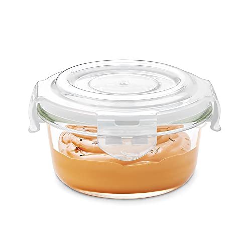 Borosil Containers-Kns Round 240Ml