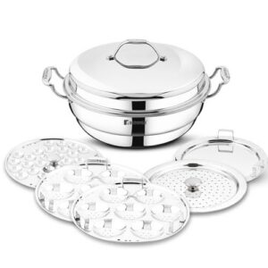Bergner Kadai-Argent Multi Kadai 6Ltr 280Mm