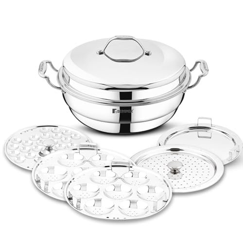 Bergner Kadai-Argent Multi Kadai 6Ltr 280Mm