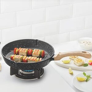 Borosil Grill Fry Pan-Vajra Round 240Mm