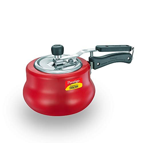 Prestige Cooker-Nakshatra Duo+Svachh Handi Red 3Ltr