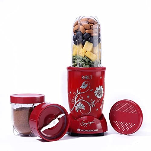 Wonderchef Nutriblend-Bolt 600W Red