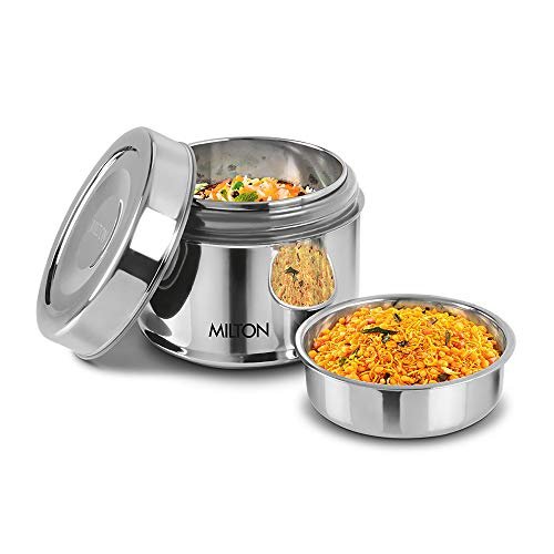 Milton Lunch Box-Steel Snack Large