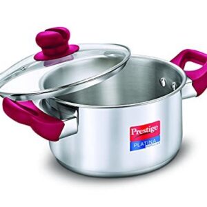 Prestige Casserole-Platina Pop 220Mm W/Lid