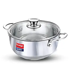 Prestige SS Glory Cookware Kadai 3.5 L