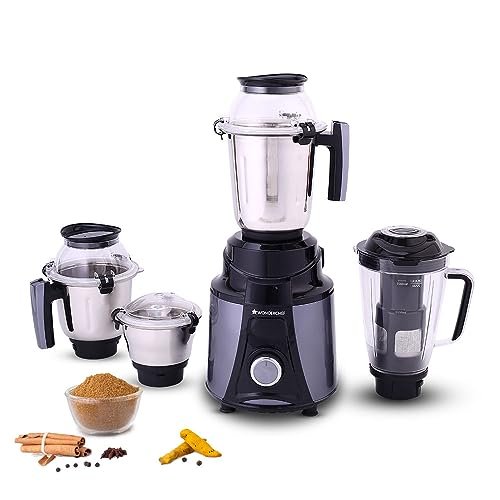 Wonderchef Mixer Grinder-Galaxy 4Jar 750W