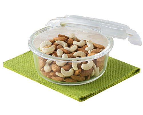 BOROSIL CONTAINERS-KNS ROUND 620ML(set of 3)