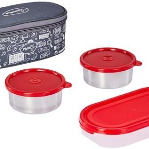 Pigeon Tiffin Box-Fresh Meal SS So3