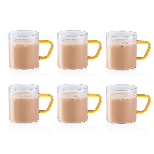 BOROSIL MUGS-VISION SO3 190ML YELLOW - Image 2