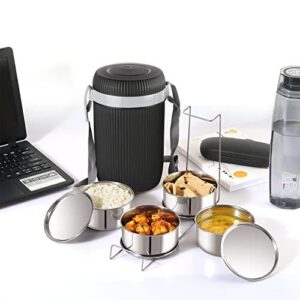 Cello Lunch Box-Designer 4Pcs