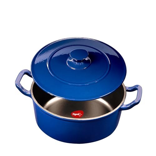 Pigeon Imperi Luxe Cast Iron Casserole 220Mm With Lid