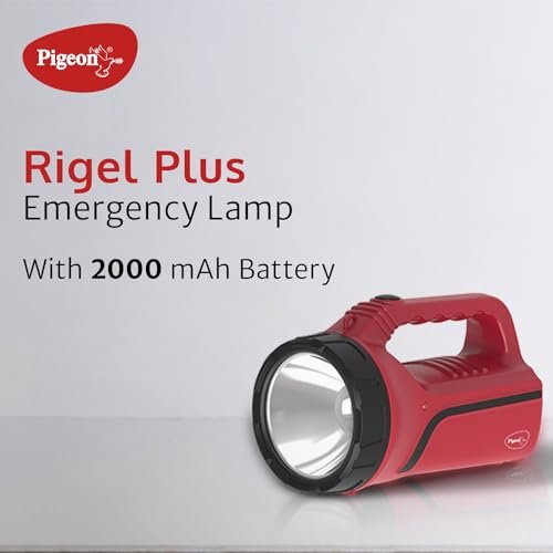 PIGEON EMERGENCY LAMP RIGEL PLUS LED TORCH(set of 2) - Image 2