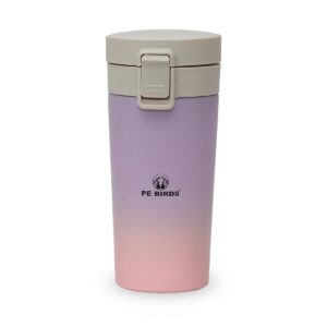 PE Birds Stainless Steel Sipper Cum Food Jar