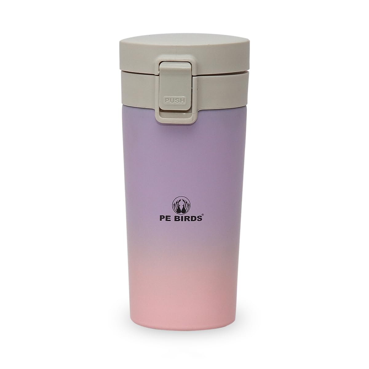 PE Birds Stainless Steel Sipper Cum Food Jar