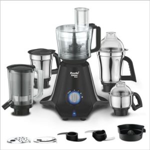 Preethi Mixer Grinder-Zodiac Black 750W (Mg261)