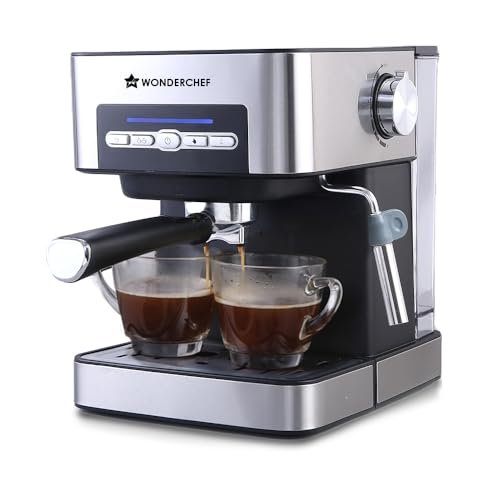 Wonderchef Coffee Machine-Regalia 20 Bar Espresso