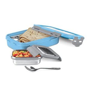 Milton Lunch Box-Steely Super Dlx Big