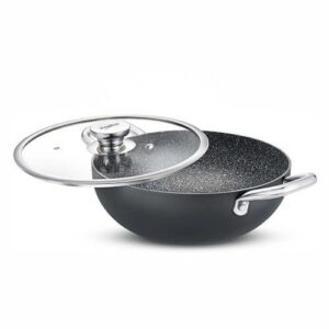 Prestige Durastone Ha Non-Stick Cookware Deep Kadai 28Cm
