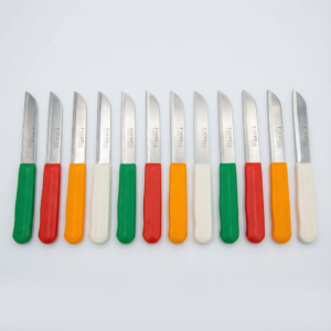 Fixwell Kitchen Knife Set - 12 Piece Stainless Steel Serrated Vegetable & Fruit Knives