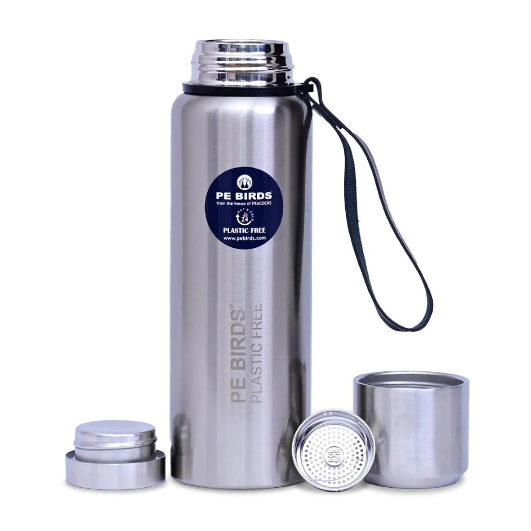 PE Birds Stainless Steel Vacuum Insulated Flask