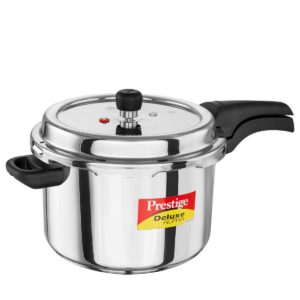 Prestige Stainless Steel Deluxe Alpha Pressure Cooker