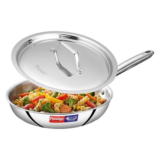 Prestige Triply Splendid Cookware Fry Pan 26Cm