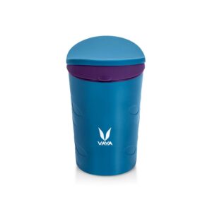 Vaya Drynk With Pediasafe Lid 280Ml (Blue)