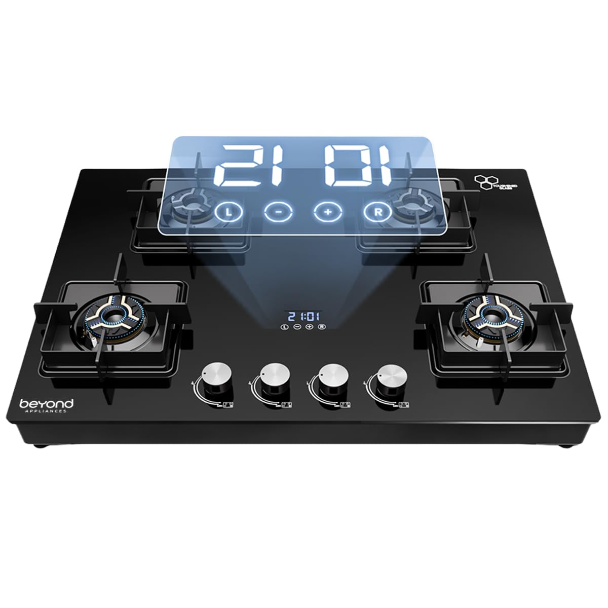 Beyond Appliances Solaria 4 Burner Smart Gas Stove