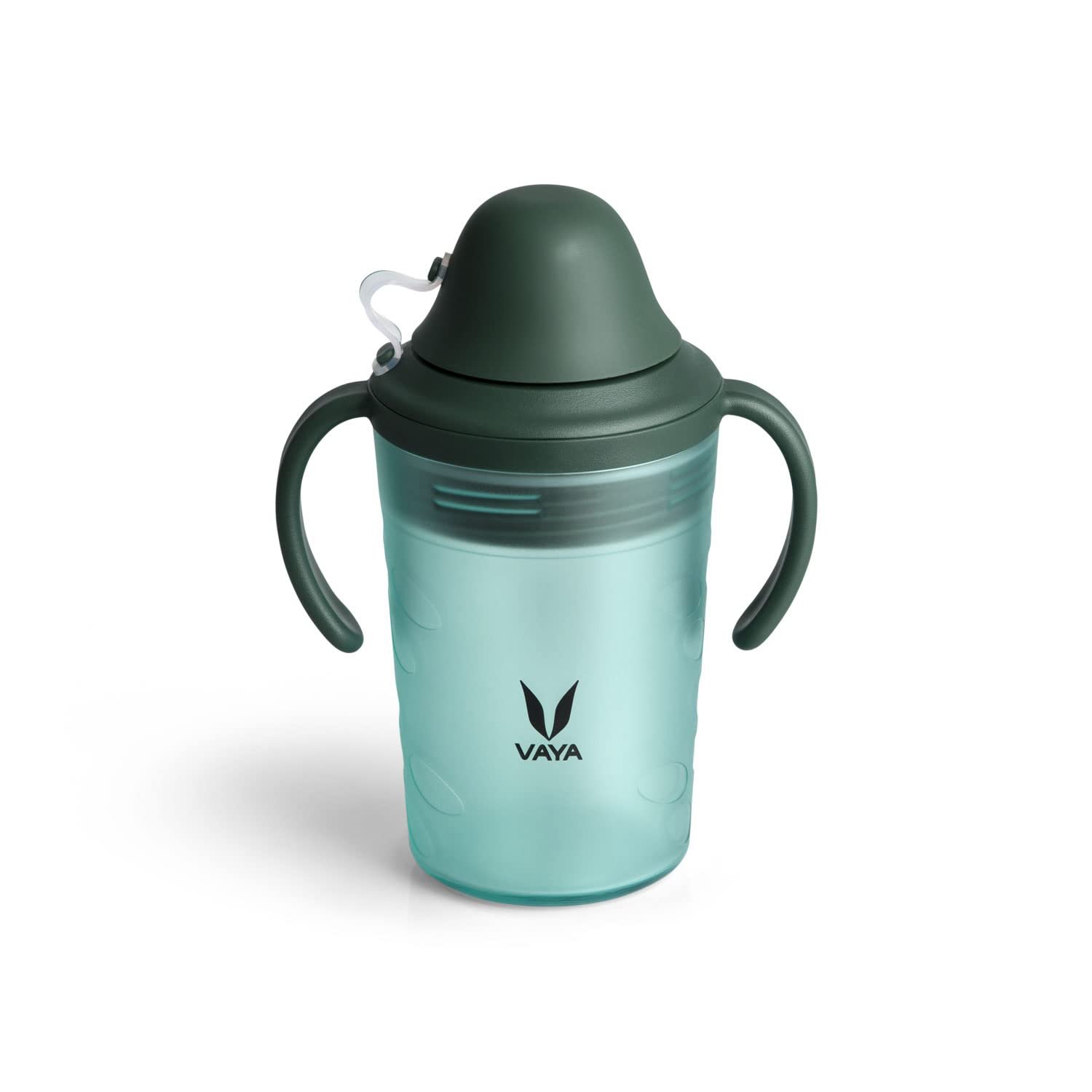 VAYA DRYNK WITH SPOUT LID 280ML (FROSTED GREEN)(set of 2)