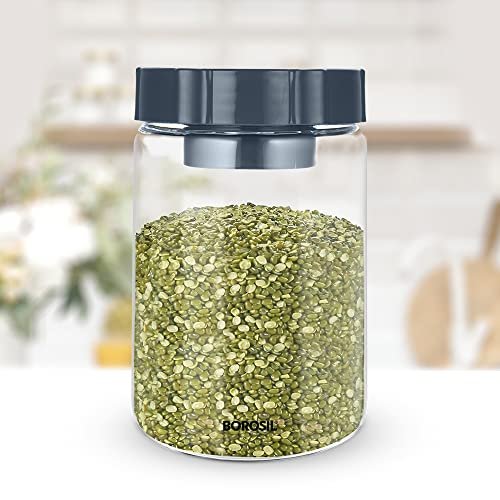 Borosil Jar-Endura Easyscoop 900Ml Pp/Lid (G)