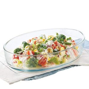 Borosil Dish-Oval Baking 4Ltr