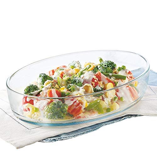 Borosil Dish-Oval Baking 4Ltr