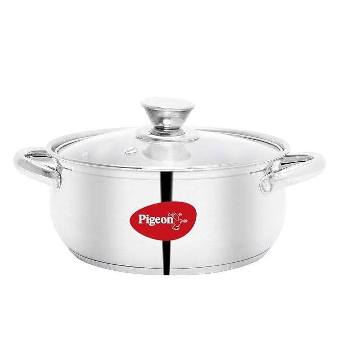 Pigeon SS Belly Casserole 16 CM Ib 2 Pc Set Gl