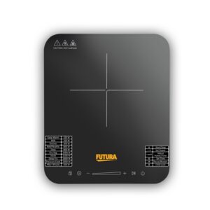 Hawkins Futura Single Induction Hob 2000W | 20 Power Settings | FIC1A1