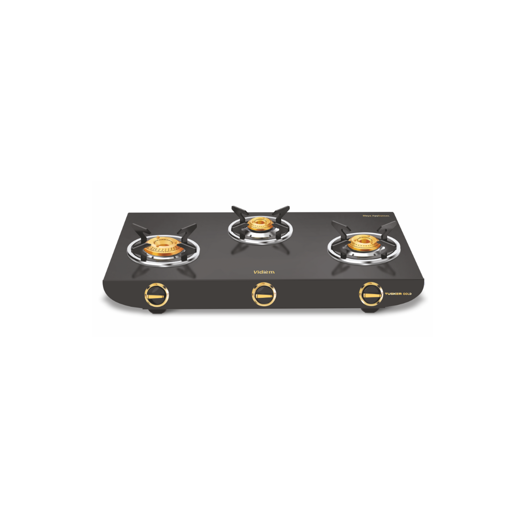 Vidiem TUSKER GOLD 3Burner Gas Stove