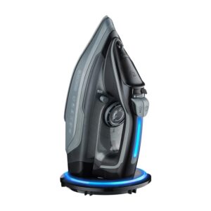 Black+Decker 2600-Watt Cordless Steam Iron Press | Black+Grey | Auto-shut off |