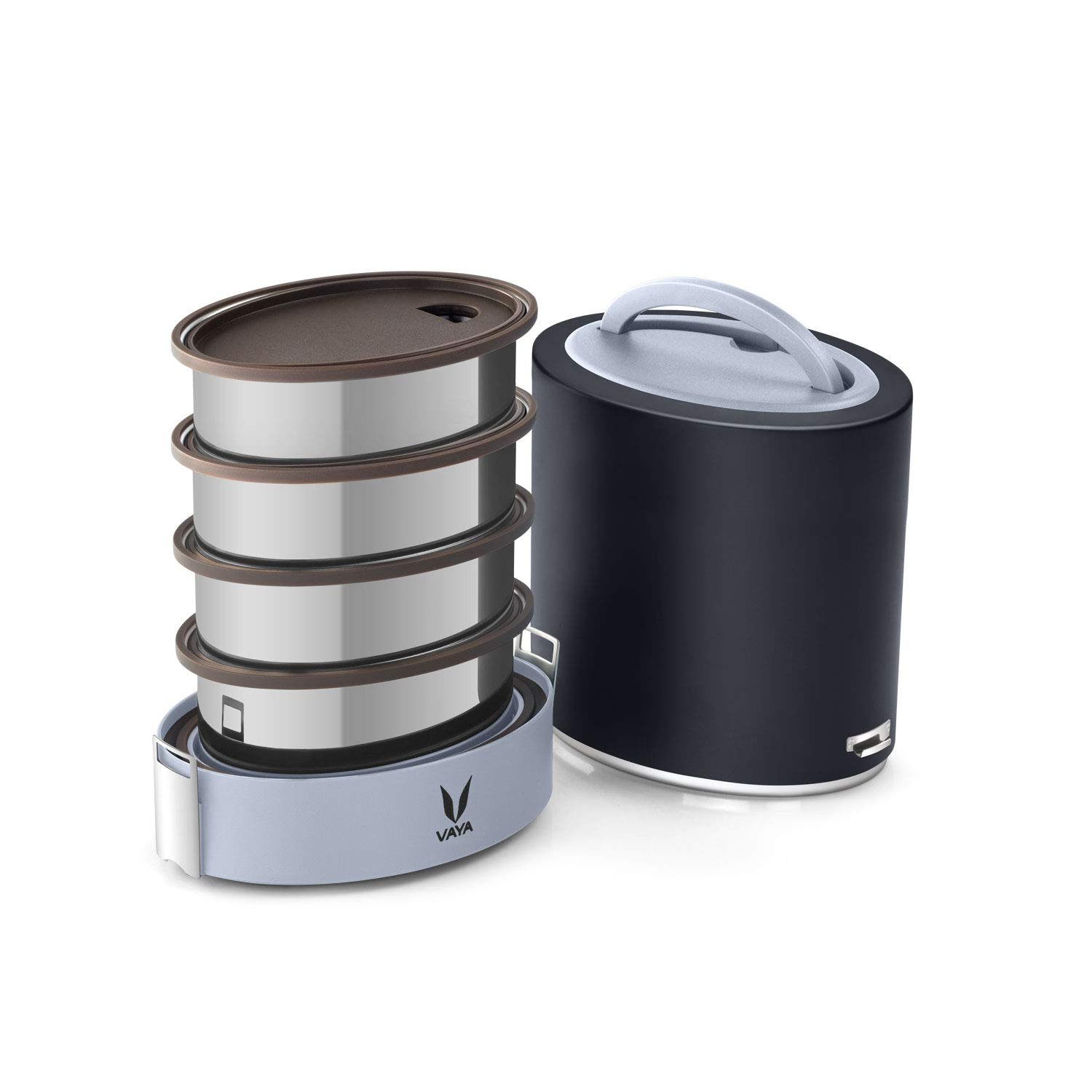 Vaya Tyffynlyte Stainless Steel-1300Ml (Black)