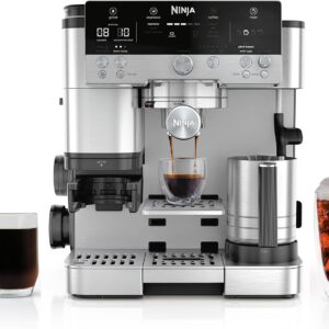 Ninja Luxe Café Premier 3-in-1 Espresso Machine with Built-in Grinder & Scale