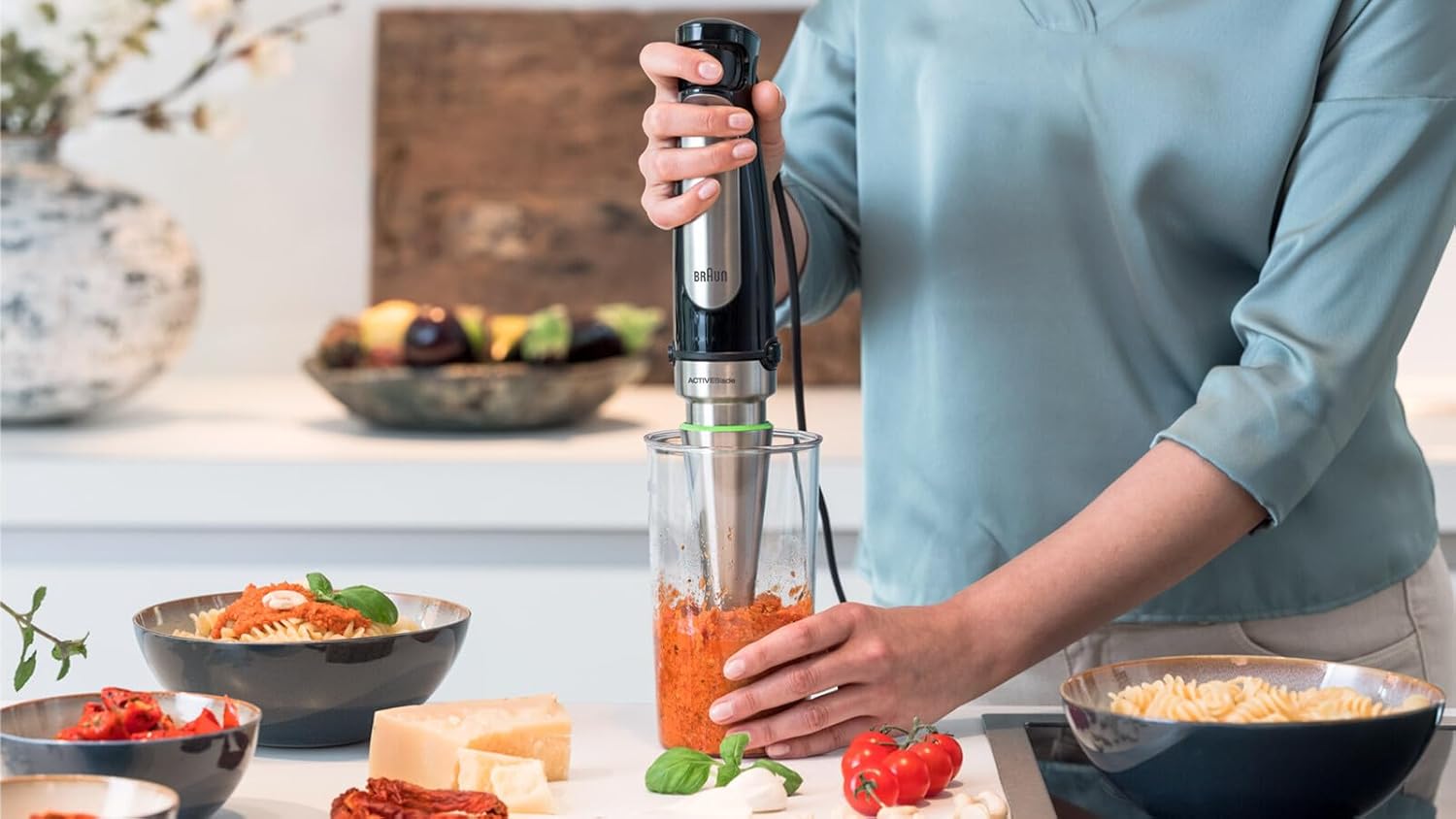 MultiQuick 7 Hand Blender with Beaker