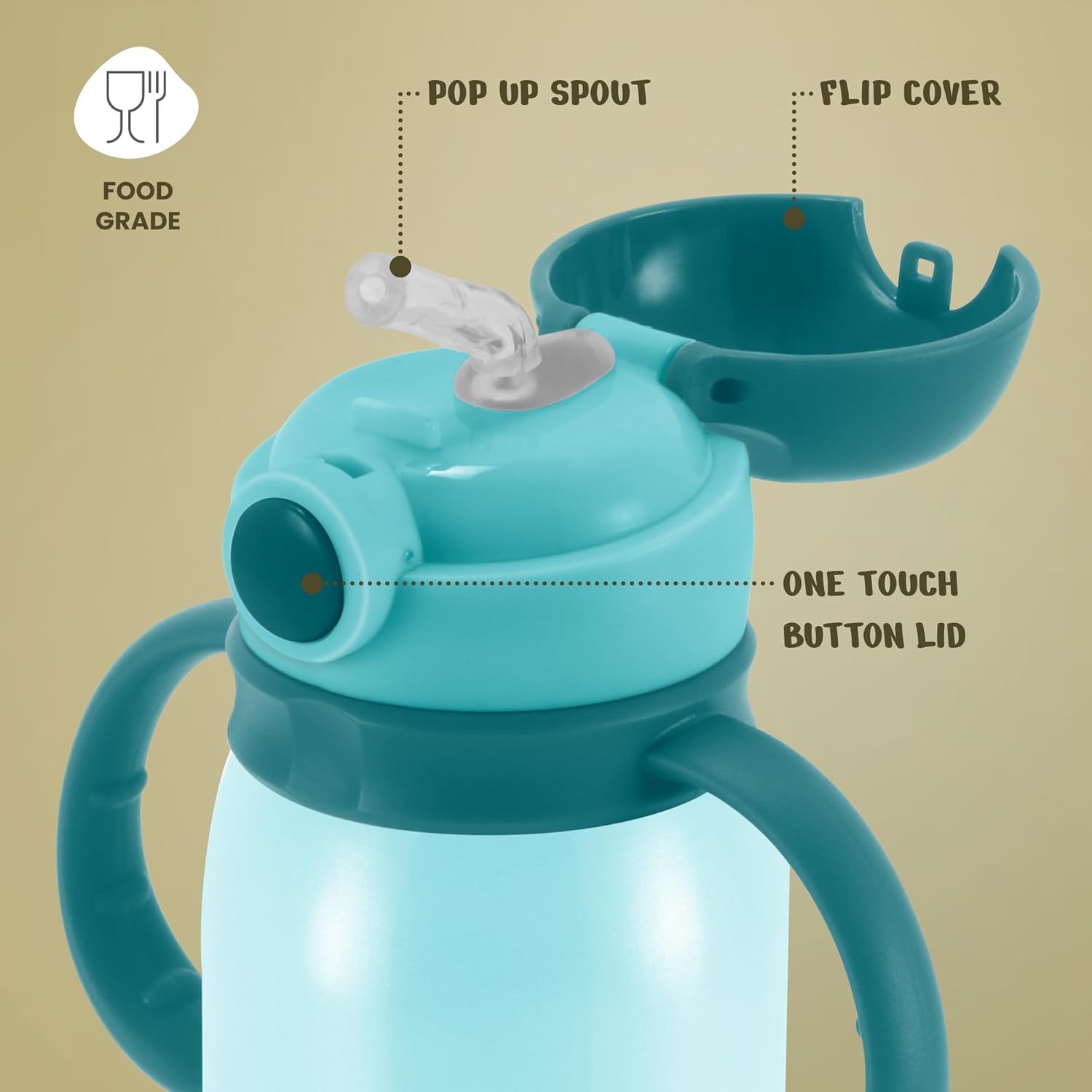 Milton Kiddo Thermosteel Water Bottle