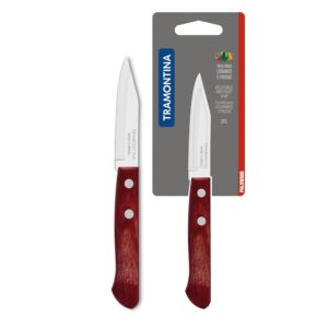 Tramontina Polywood Stainless Steel Vegetable and Fruits Knife