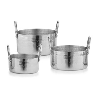 Bergner BE Bergner Essentials Stainless Steel Mini Hammered