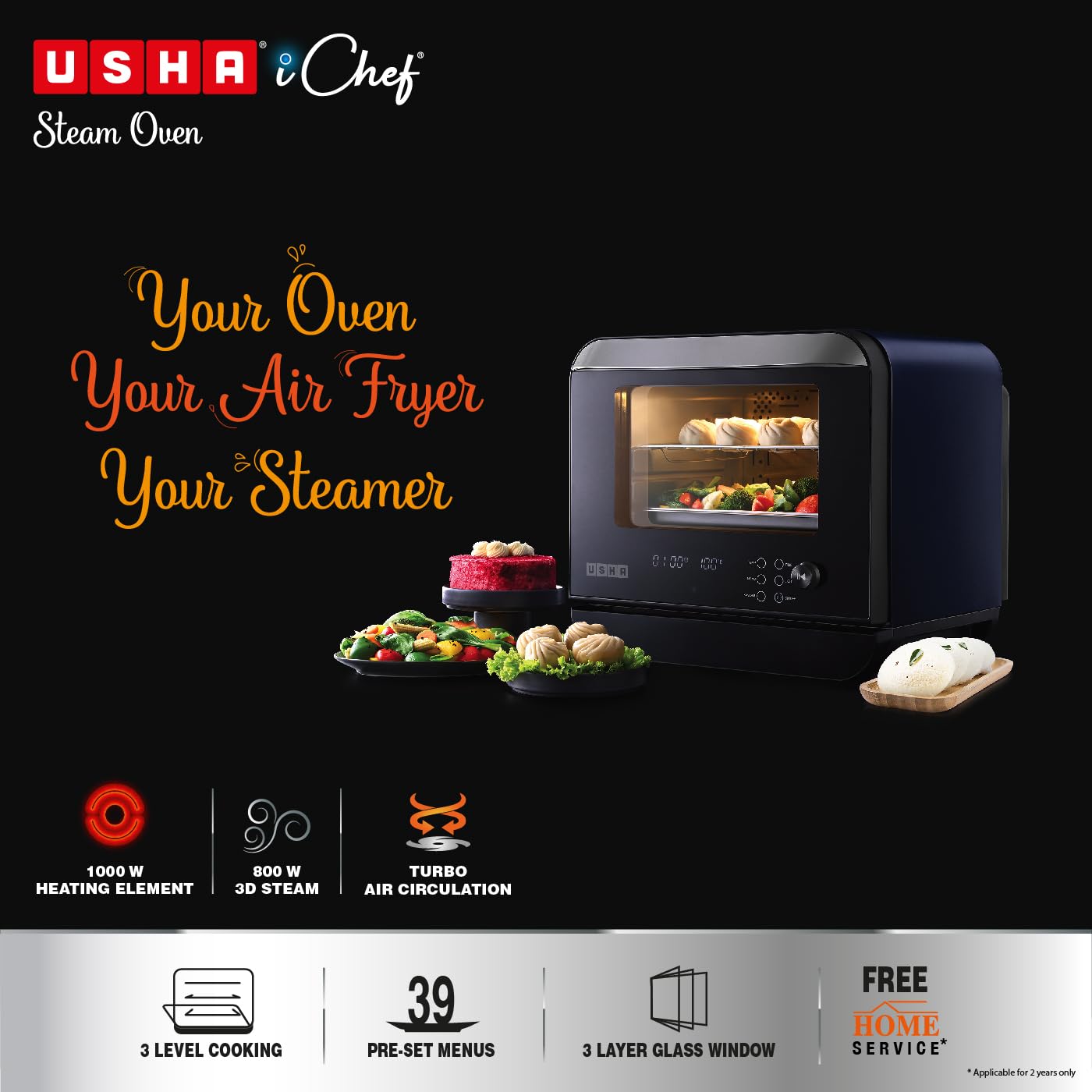 Usha iChef Steam Oven