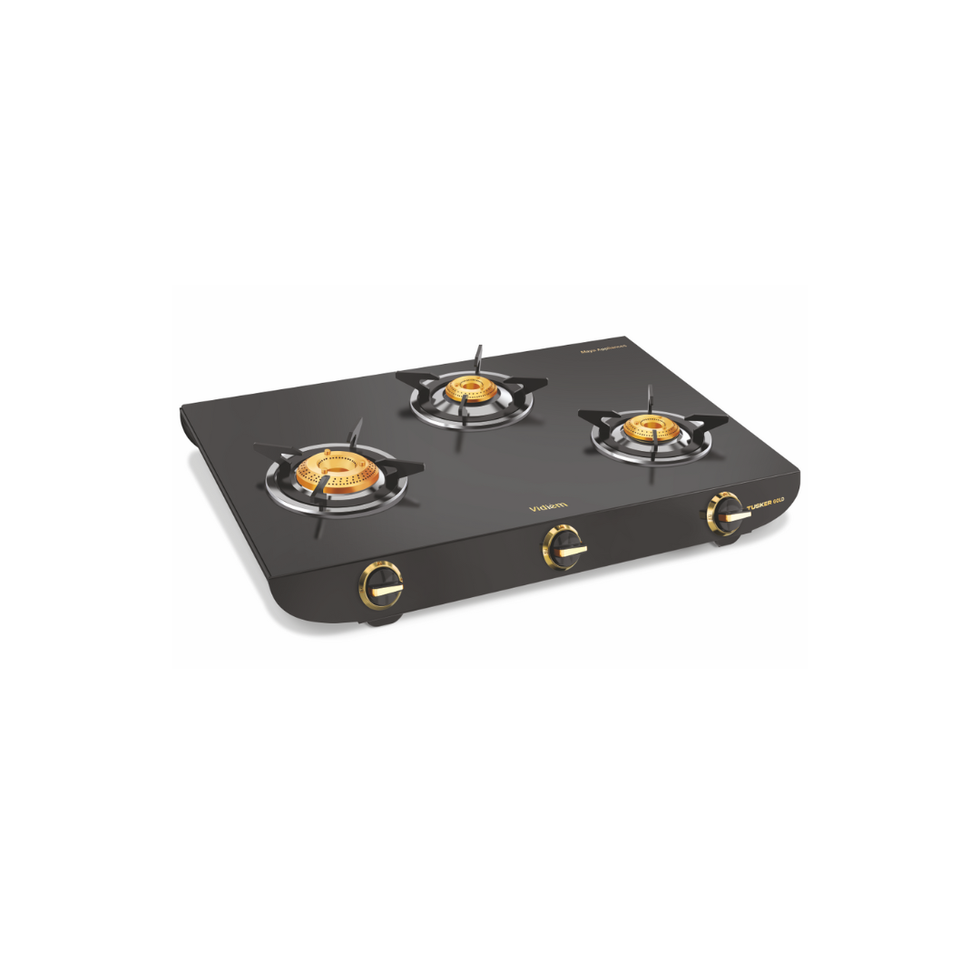 Vidiem TUSKER GOLD 3Burner Gas Stove