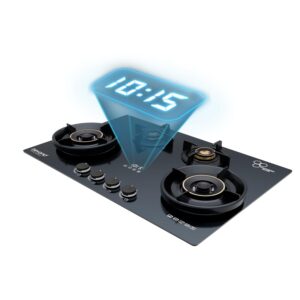 Beyond Appliances Zyra 4 Burner Smart Glass Hobtop Gas Stove