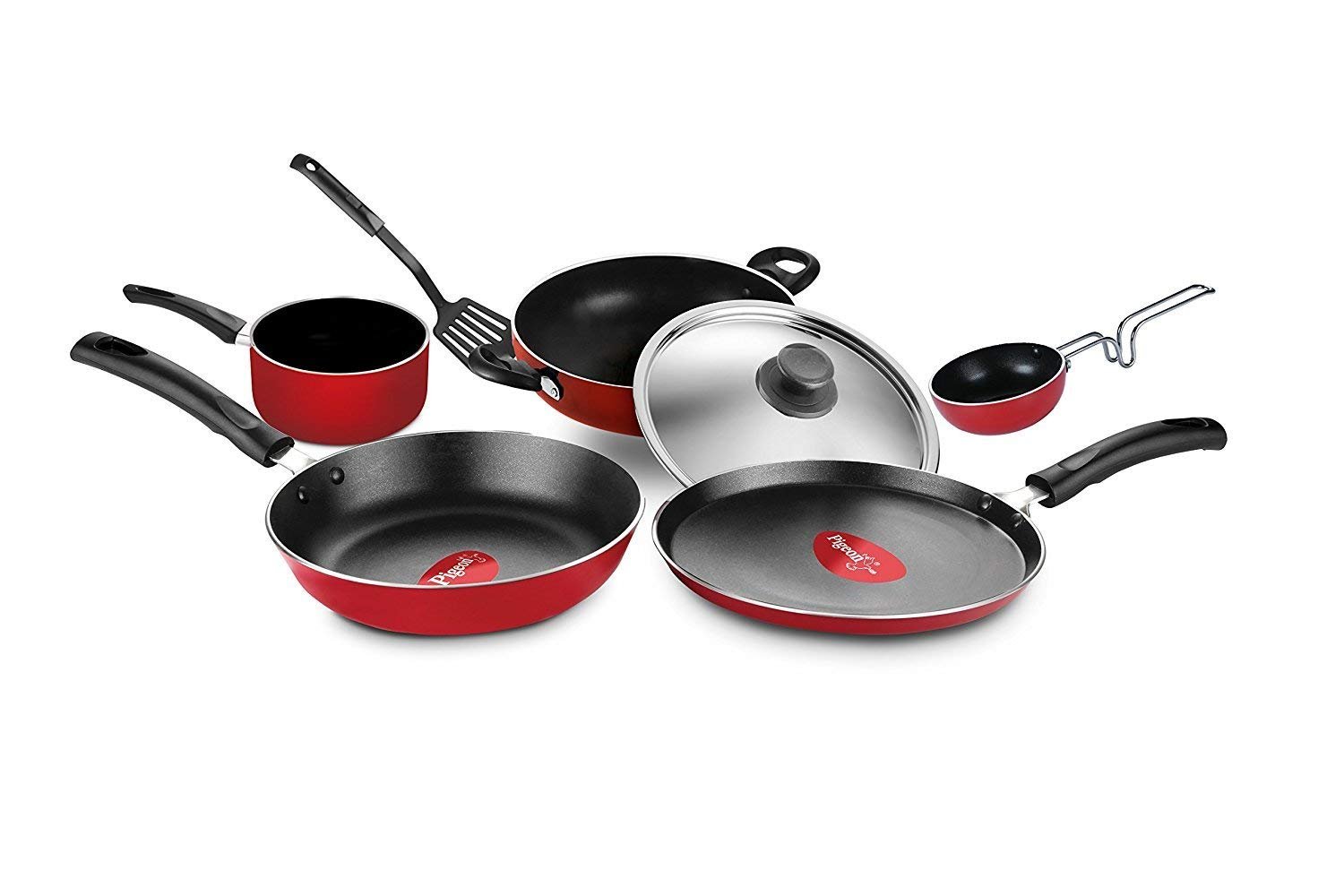Pigeon Chef Delight Gift Set 7Pcs – Nonib – Red