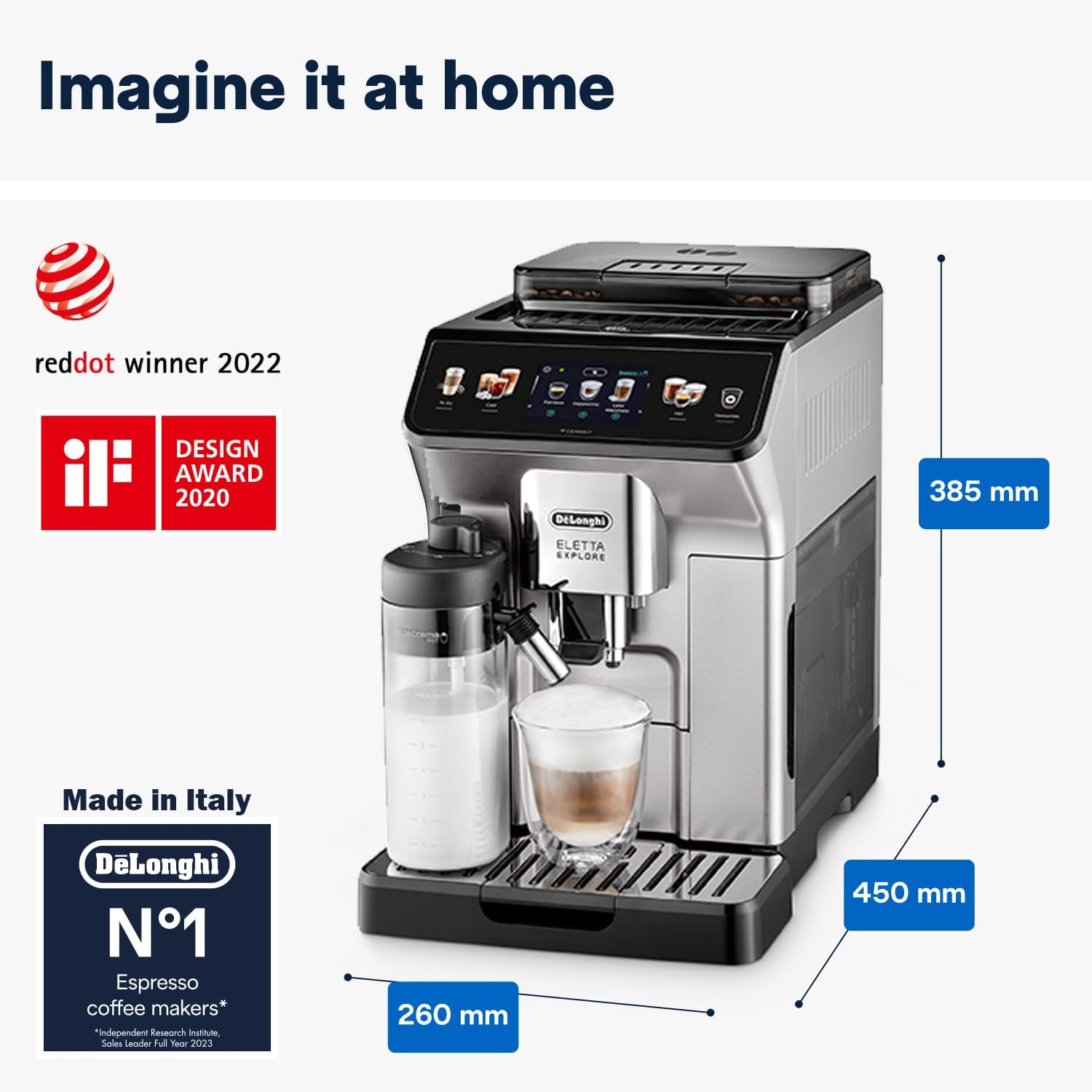 Delongi Elette Explore Coffee Machine